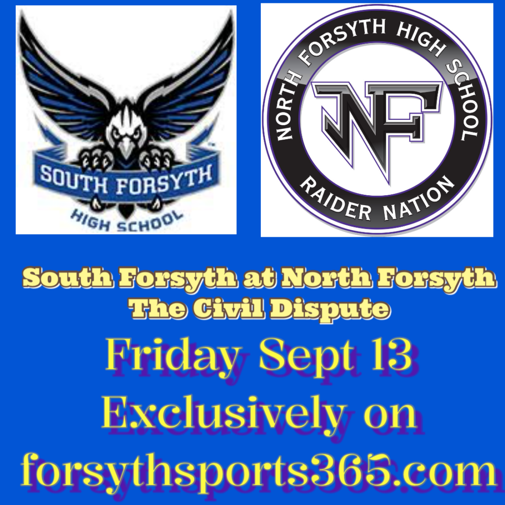 Coaches Corner:  UPDATED TO INCLUDE INTERVIEW.  South Forsyth’s Troy Morris looks ahead to the Region 6 AAAAAA opener at North Forsyth.  Plus, Gavin takes the field the Swamp.